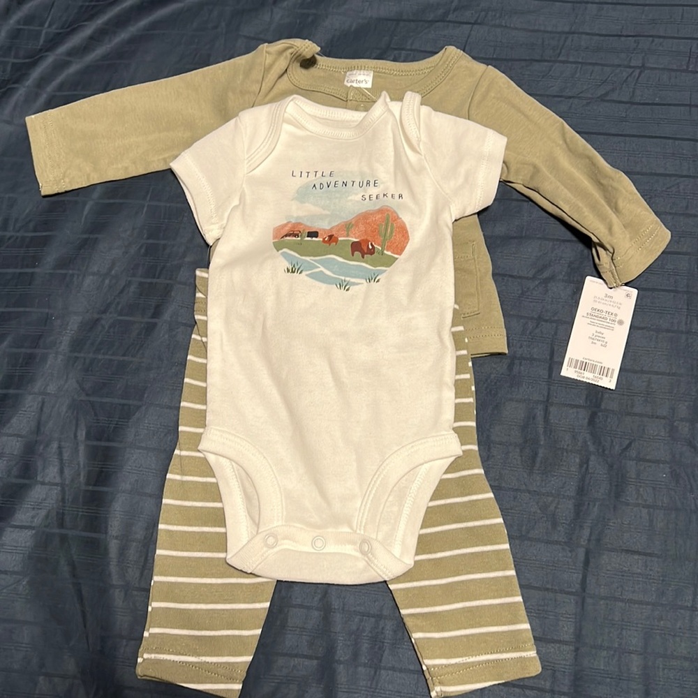 Carter’s baby unisex 3pc set